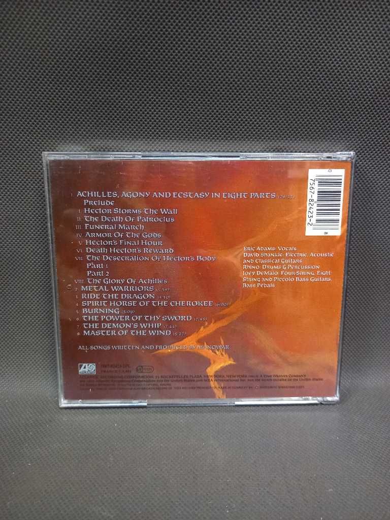 CD Manowar The Triumph of steel.