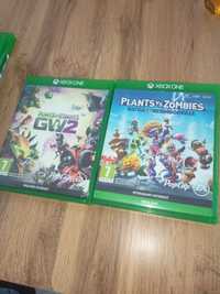 Sprzedam dwie gry Plants vs Zombie na Xbox One