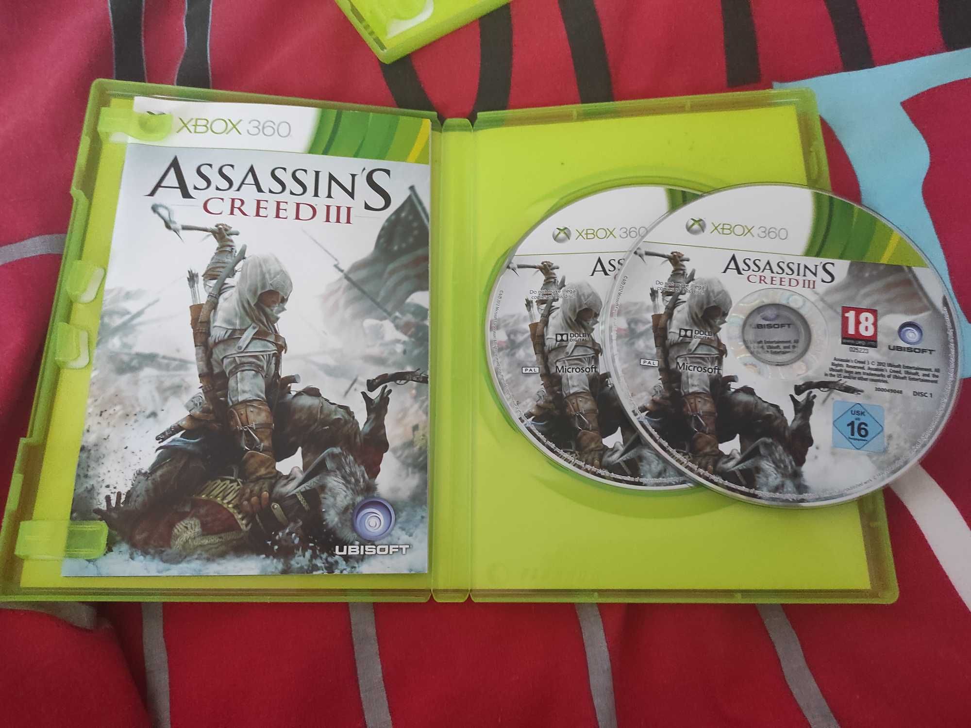 Gry Xbox 360 ( gta IV, assassin Creed III )