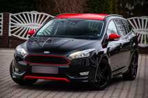Ford Focus **FULL ST LINE** Black & Red Limited Edition *Tablet*LED*Sam Parkuje*