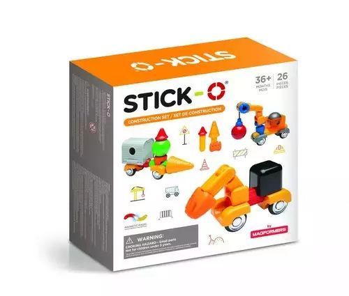 Stick-O. Zestaw konstrukcyjny, 26 elementów. Dante. Nowy Produkt