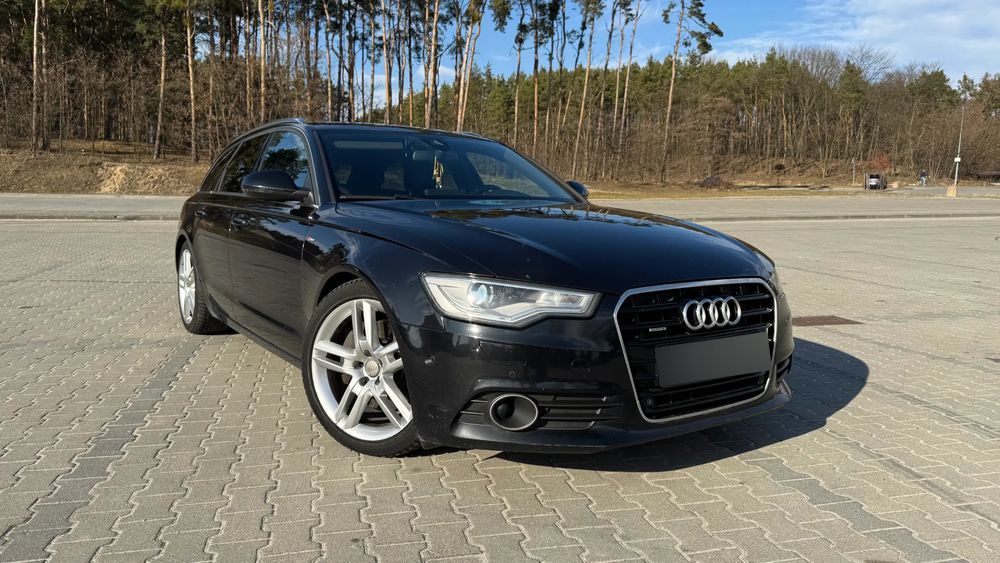 Audi A6 245KM , automat, 4x4 quattro, czarny S-Line