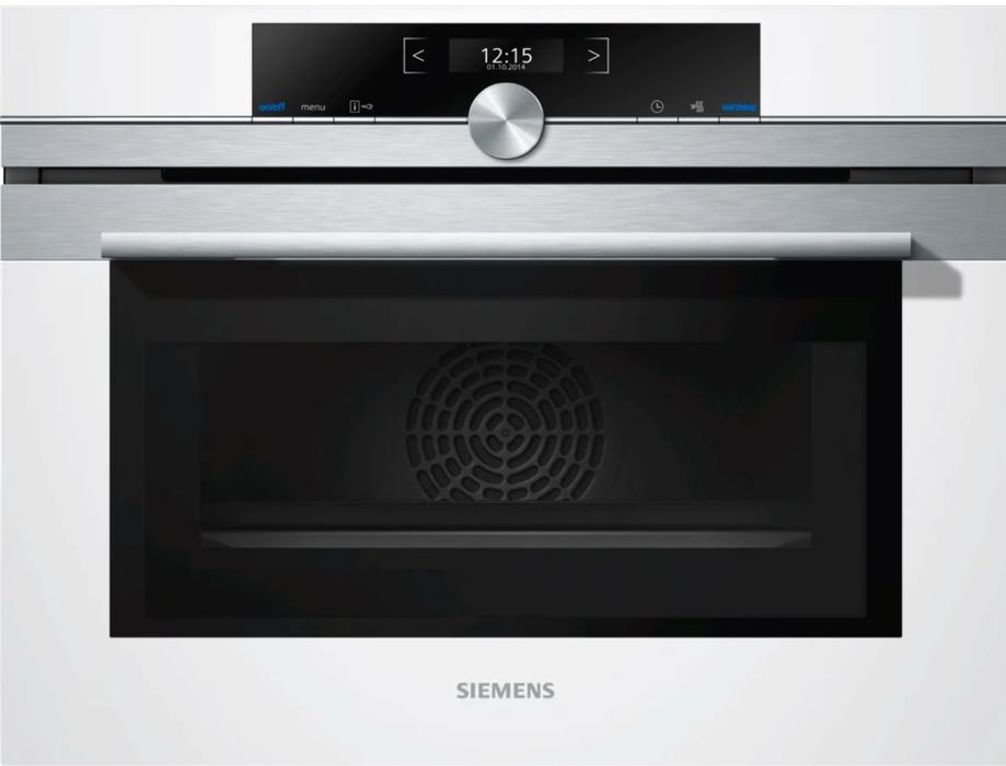 Siemens iQ700, Piekarnik z mikrofalą CM633GBW1 + ekspres CT636LEW1