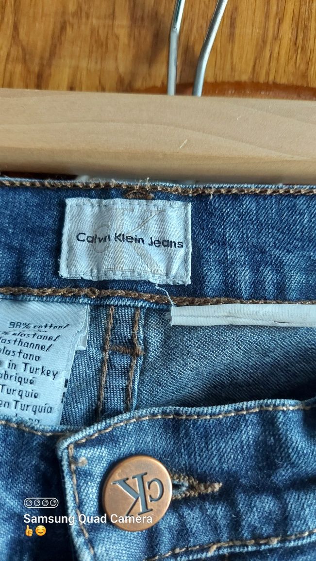 Spodnie jeansowe damskie Calvin Klein S