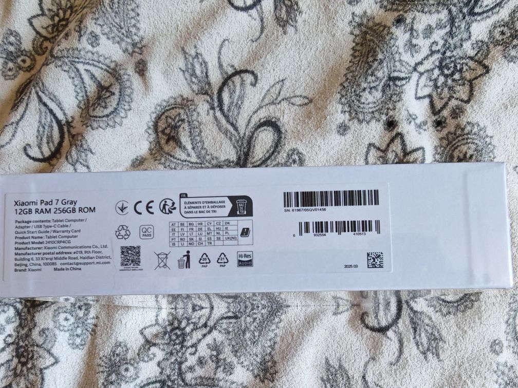 Планшет Xiaomi Pad 7 12/256 Gray + Аксесуари