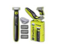 Maszynka do golenie PHILIPS bezprzewodowa ONE BLADE Hybrydowe 3w1 Mega