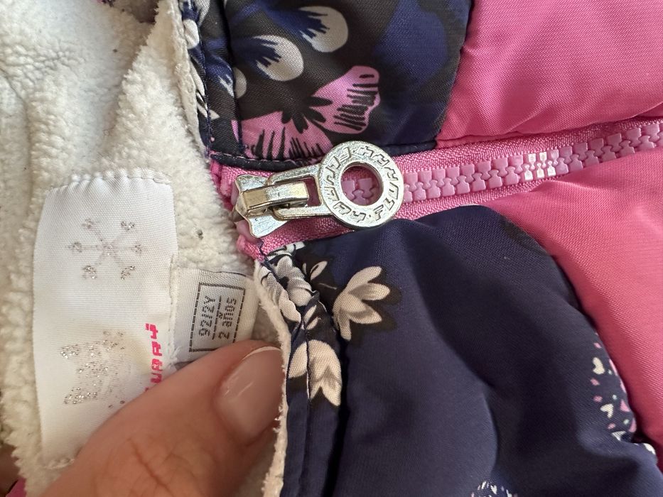 Куртка зимова, комбінезон  chicco  110