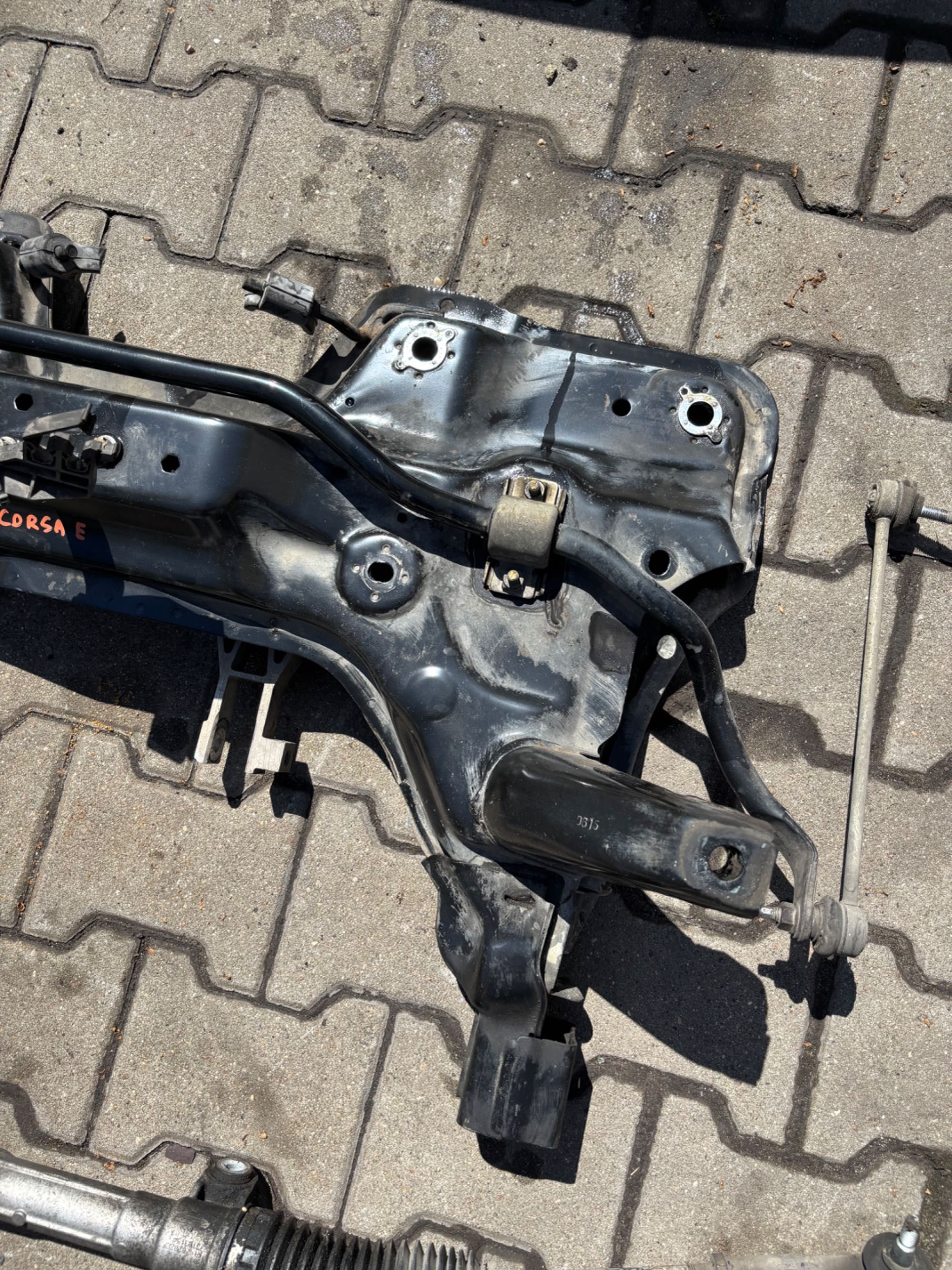 Trawers sanki wózek Opel Corsa E