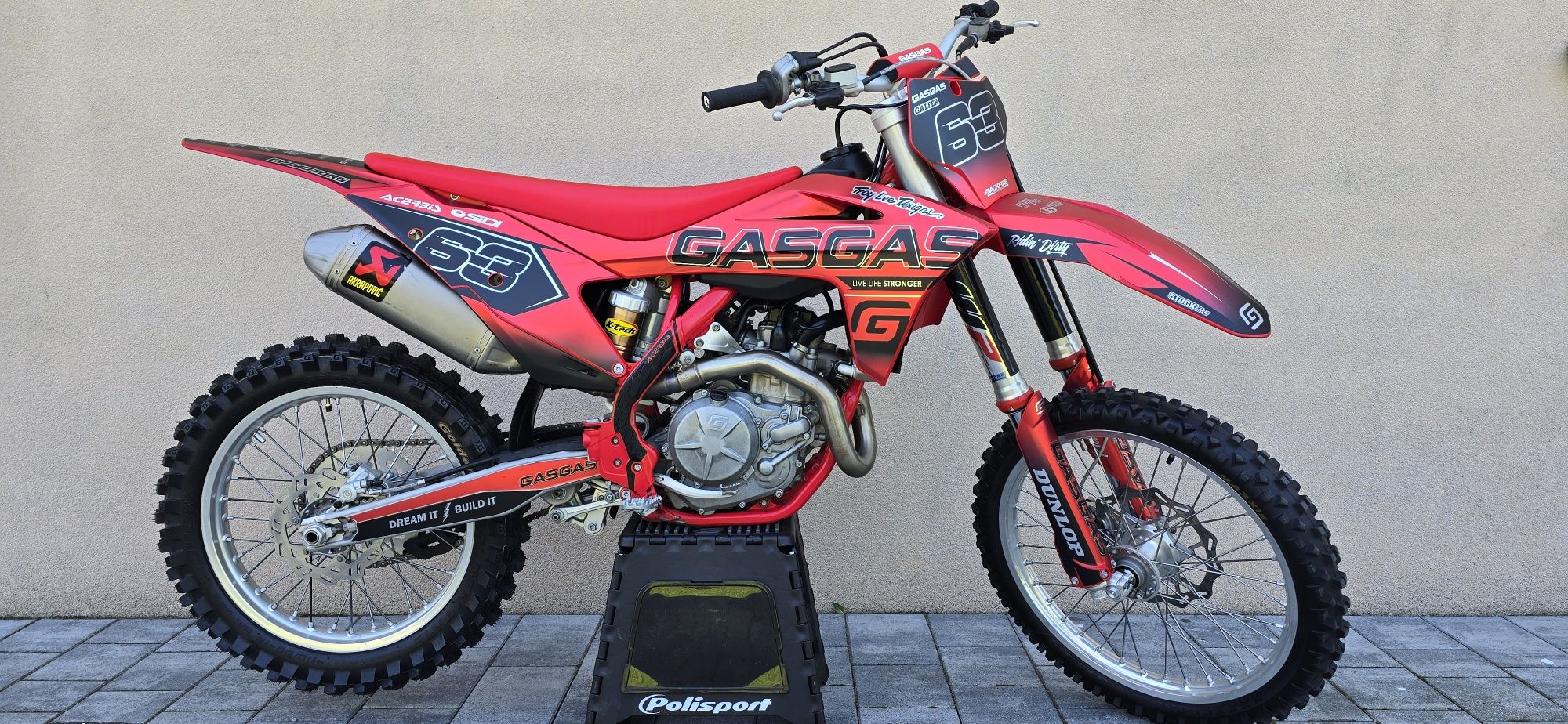 Gas gas 450cc 2023! Akrapovic ktm ładny