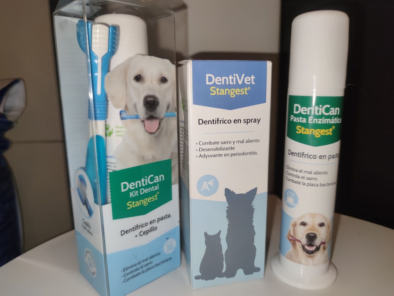 Ração para cão, Champô Cães, Pasta dentes, spray dental Dingo