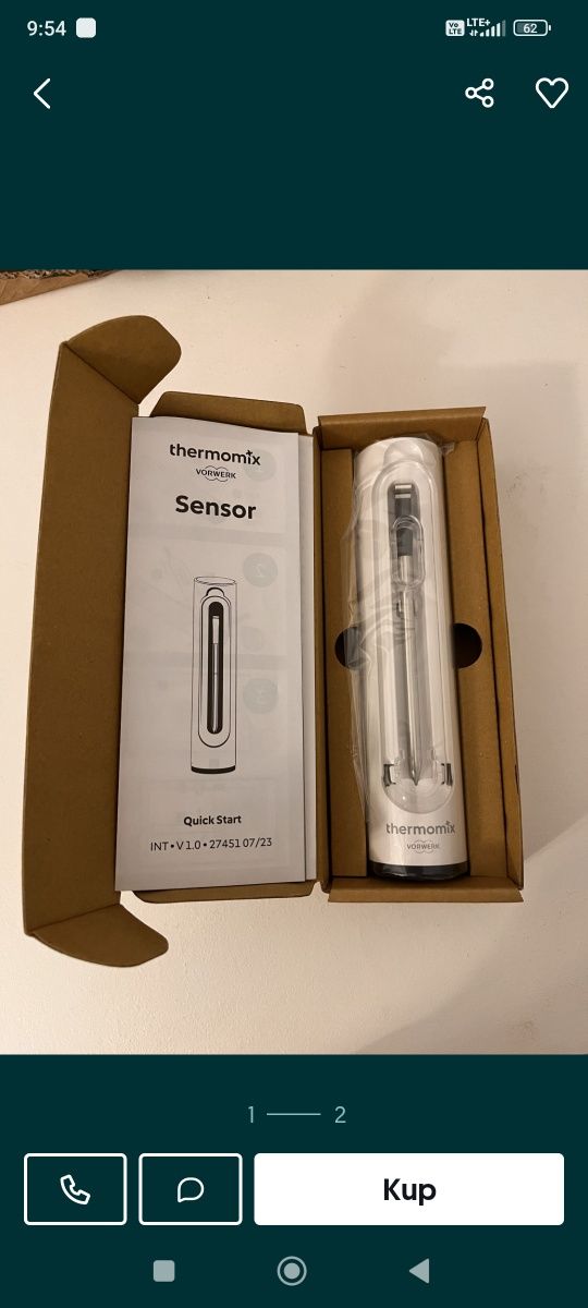 Sensor thermomix nowy