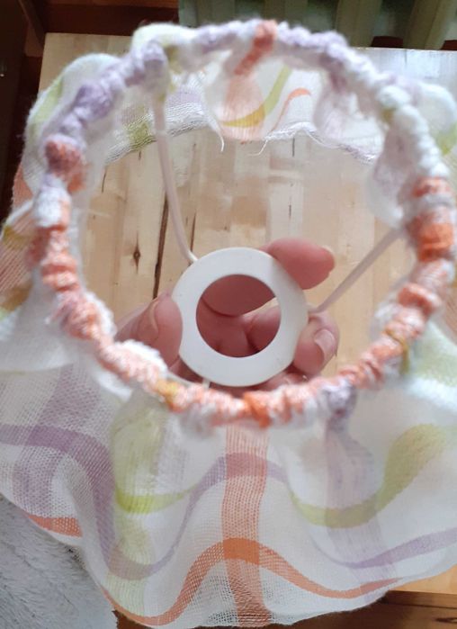 abażur do lampki handmade
