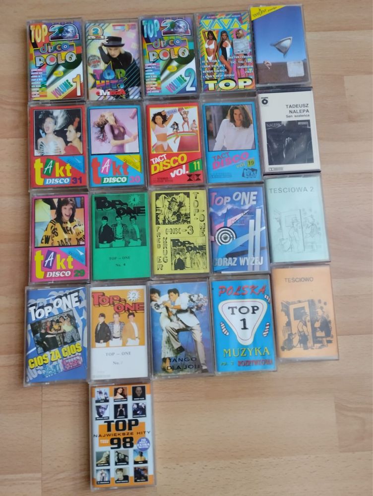 Kaseta Bad boys blue Shaza Takt disco metalika Zztop Sandra Rozette