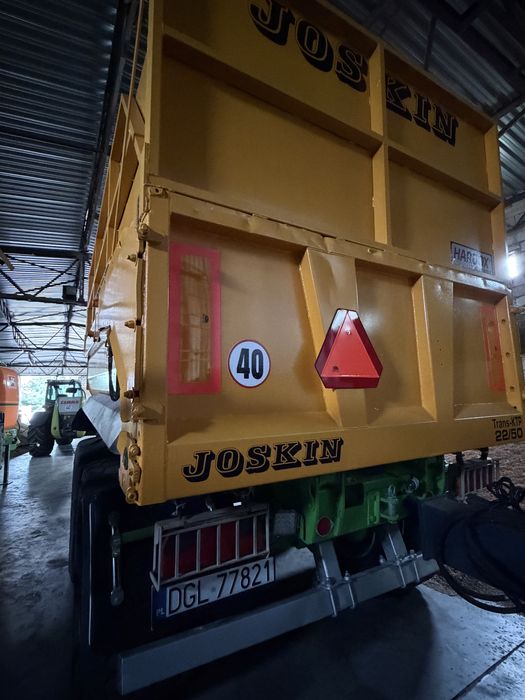 Przyczepa Joskin Tandem Skorupa Hydroklapa 18t