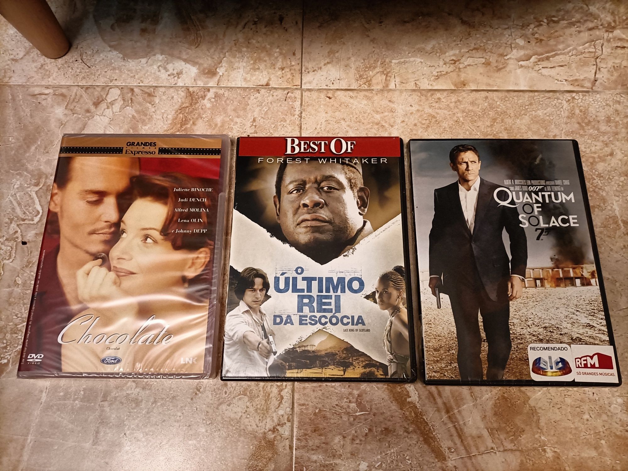 Conjunto de 6 Filmes em DVDs
