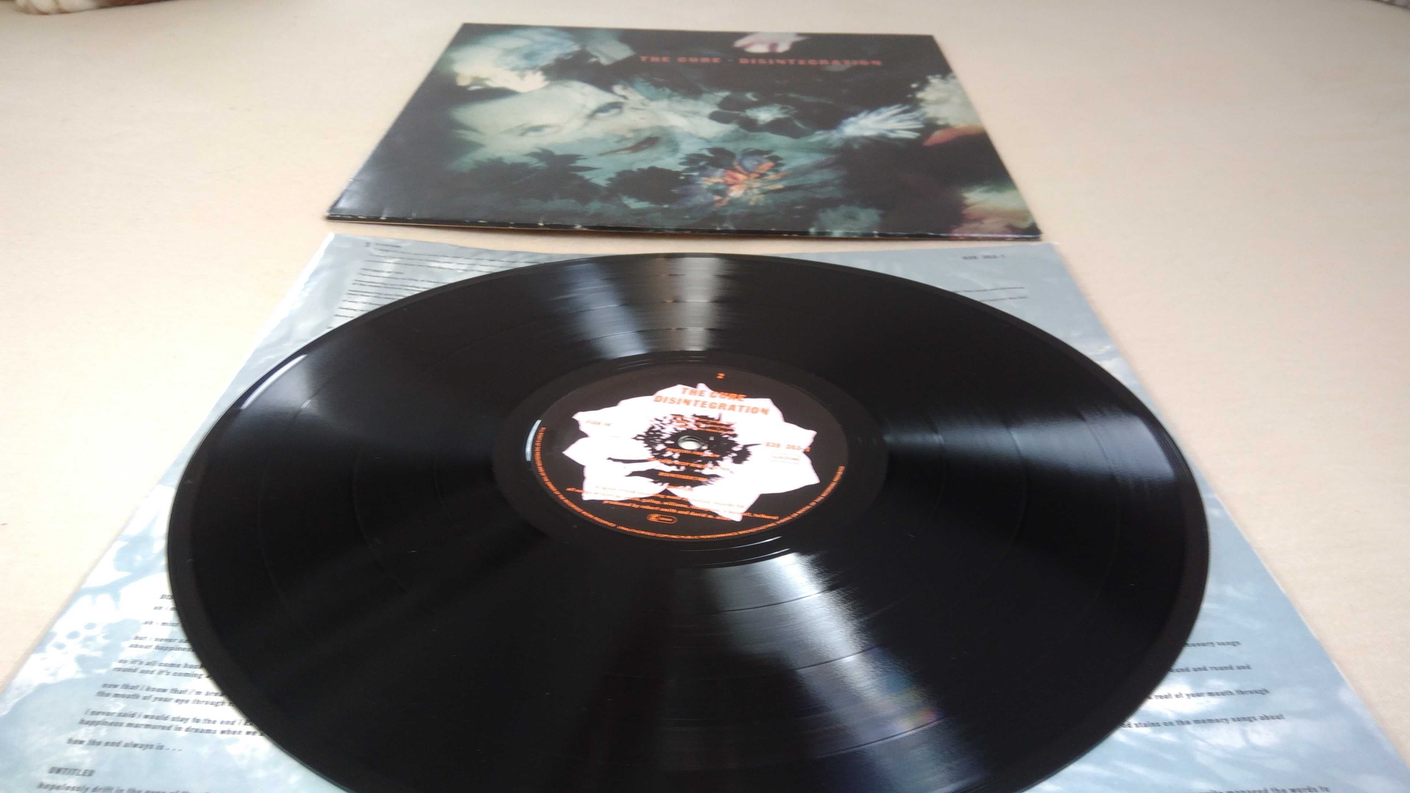 The Cure winyl Disintegration EX ++.  1PRESS vinyl