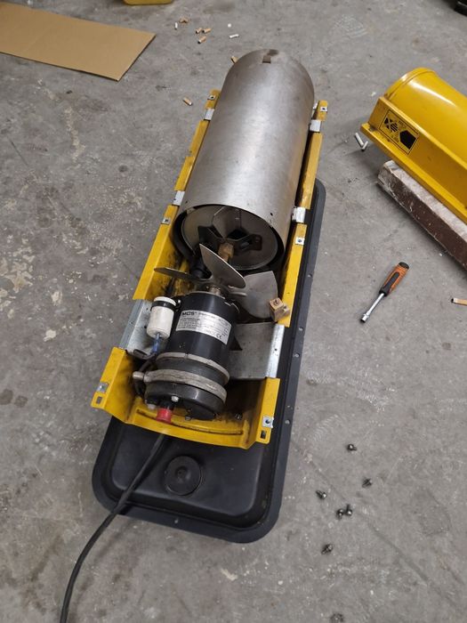 Naprawa nagrzewnica olejowa