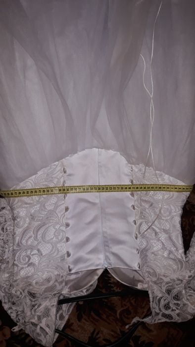 Свадебное платье большого размера. Весільна сукня. 48-50-52 р