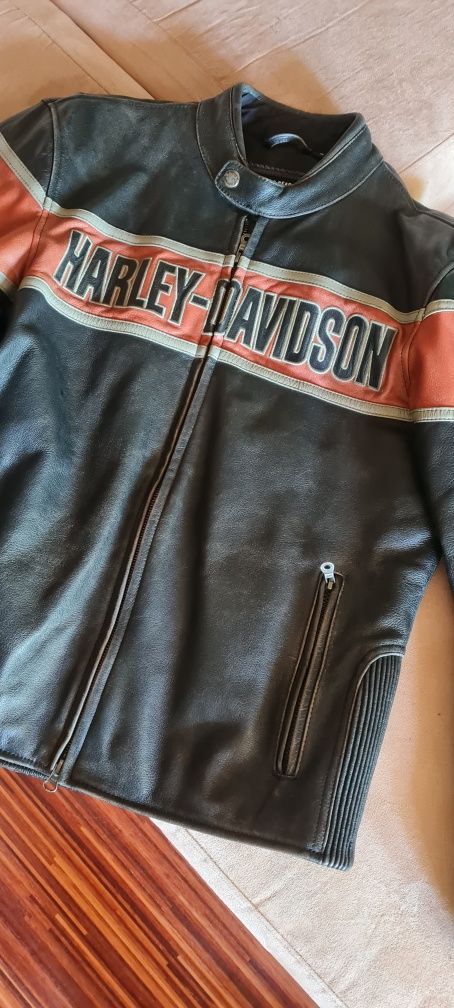 Harley davidson kurtka skórą oryginal  Victory lane