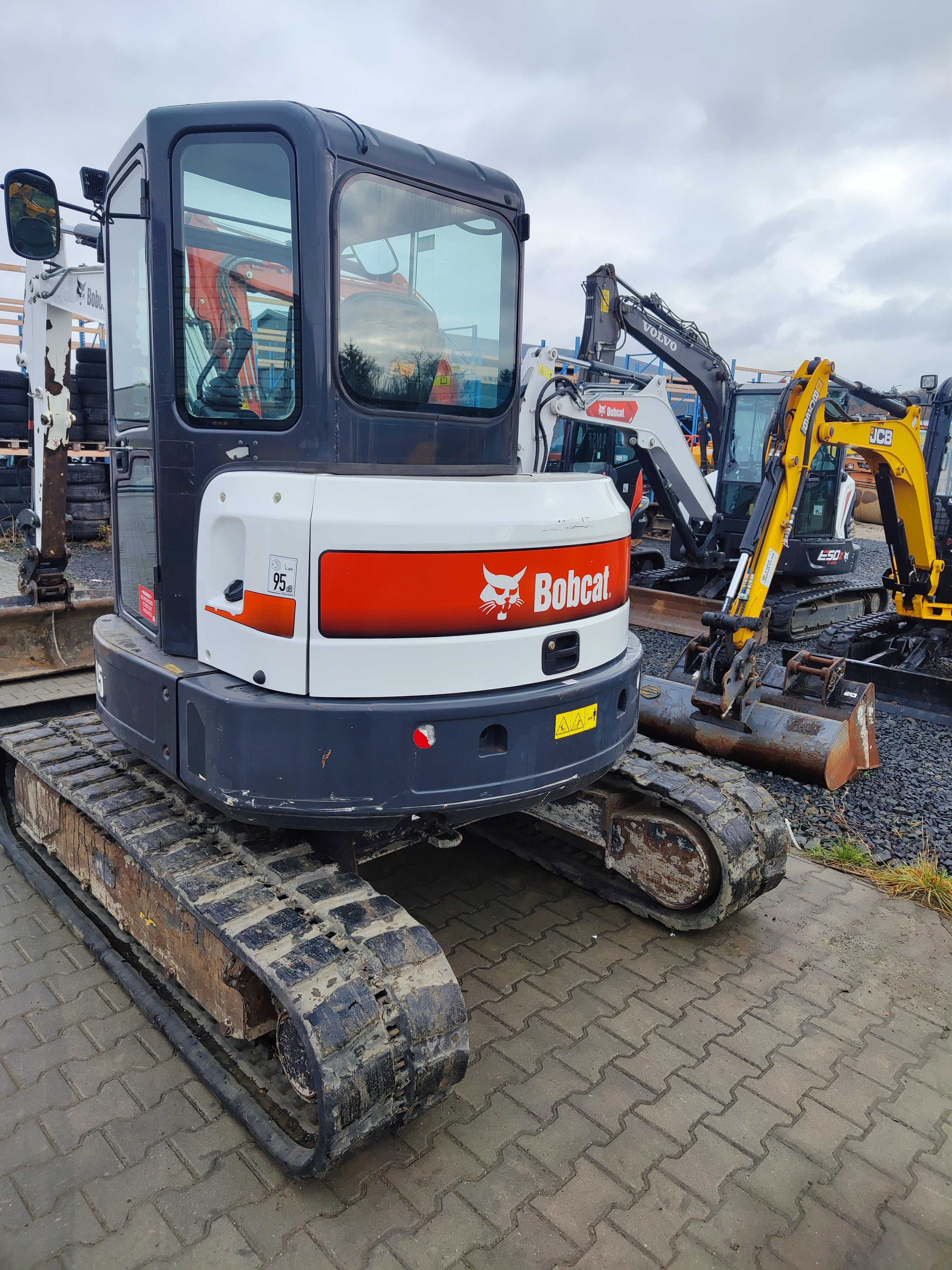 Koparka gąsienicowa minikoparka Bobcat E45 5t 2019r JCB CAT TAKEUCHI