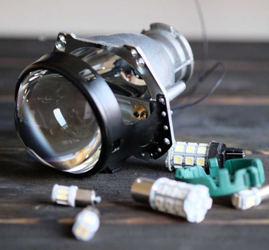 Би-ксеноновые линзы Hella F1 3R 5R 7R Koito q5 Ксенон Биксенон фар