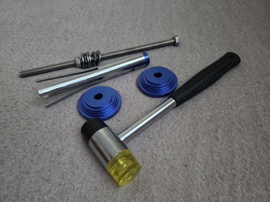 Zestaw do montażu i demontażu łożysk roweru, risk, race face...