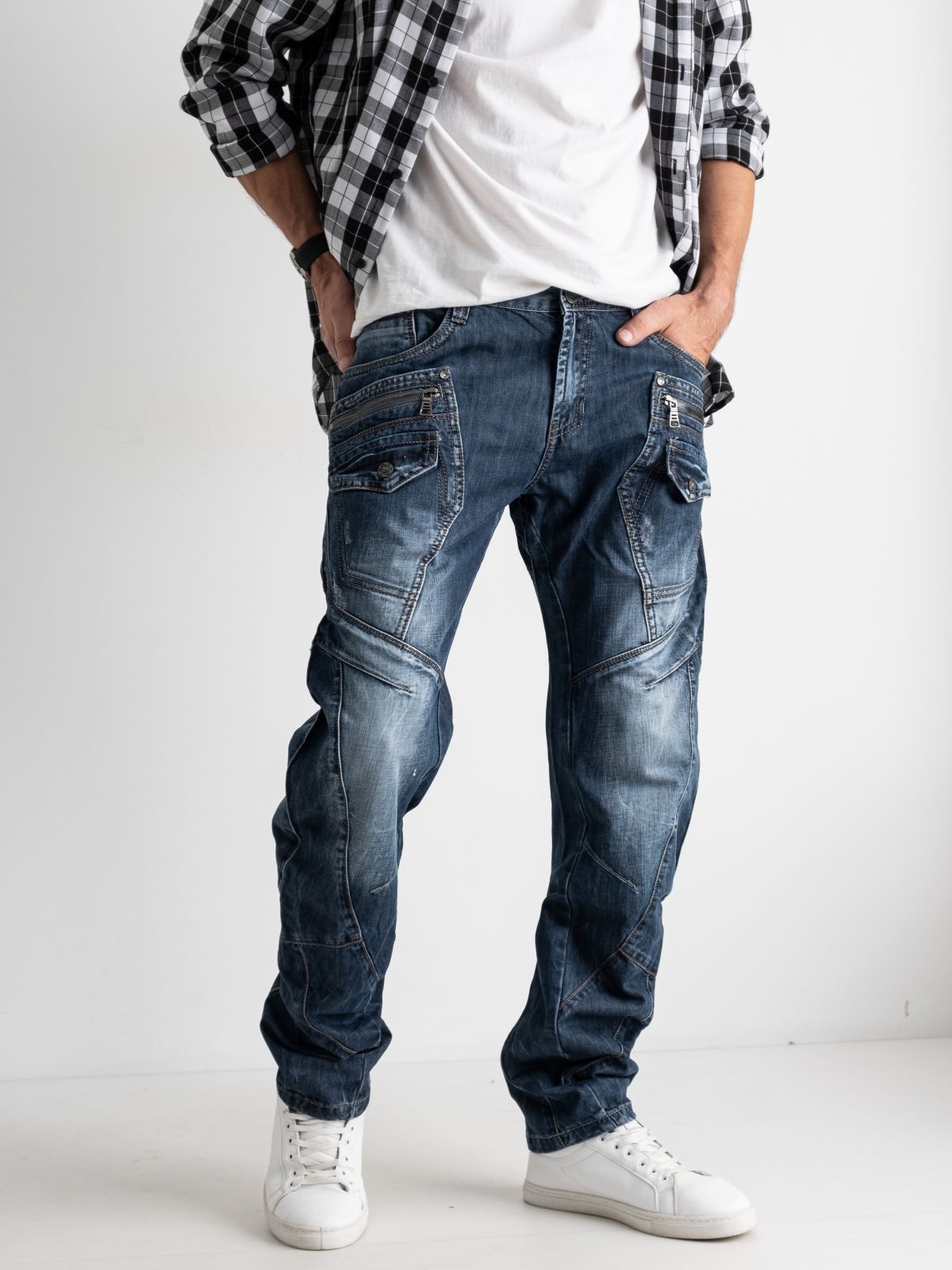 Молодежные мужские  джинсы ( Котон)