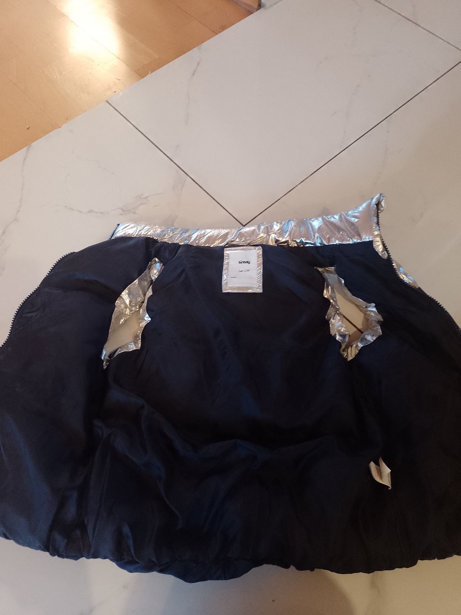 Kamizelka, bezrękawnik 140cm dziewczęcy