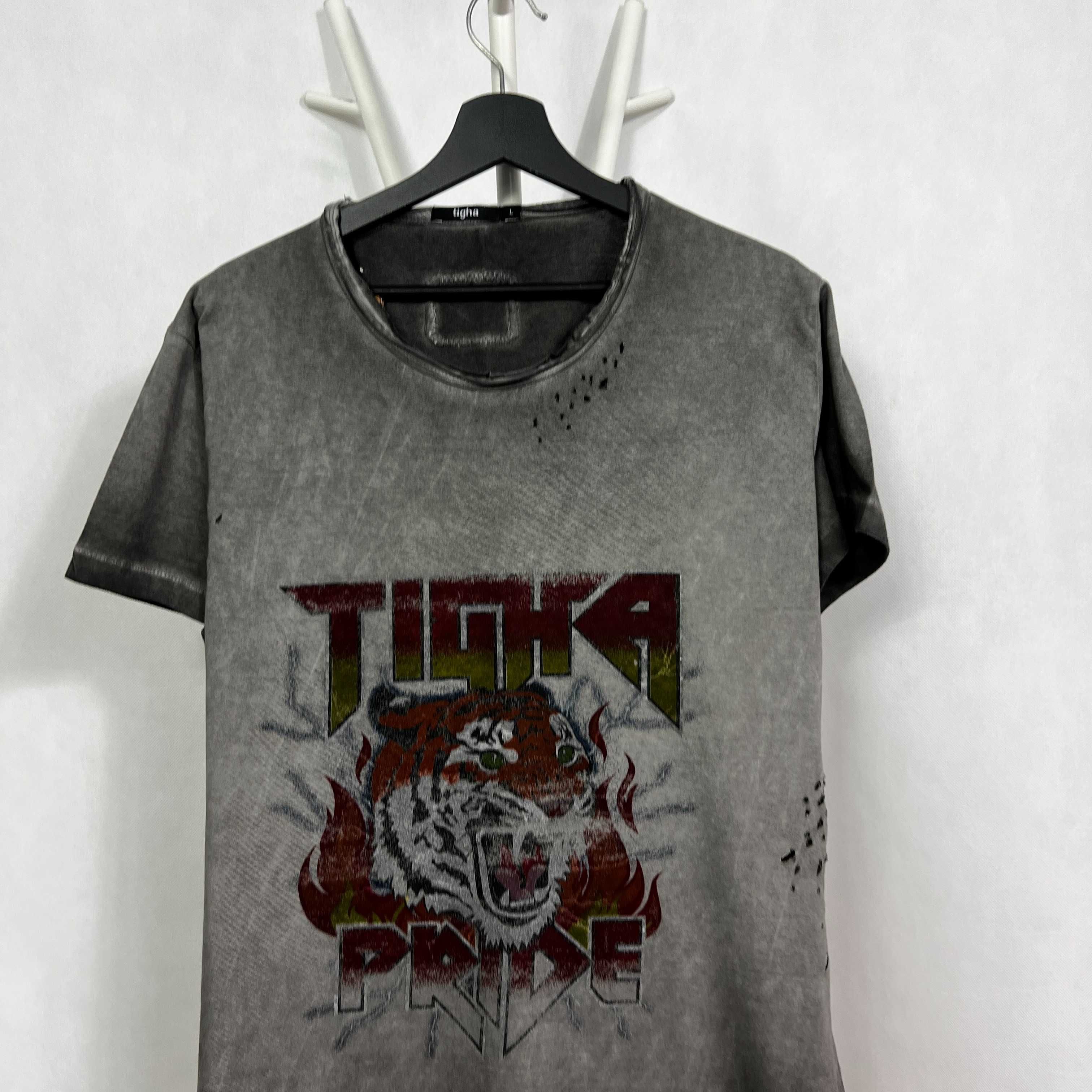 Koszulka z krótkim rękawem tee  t-shirt Tigha