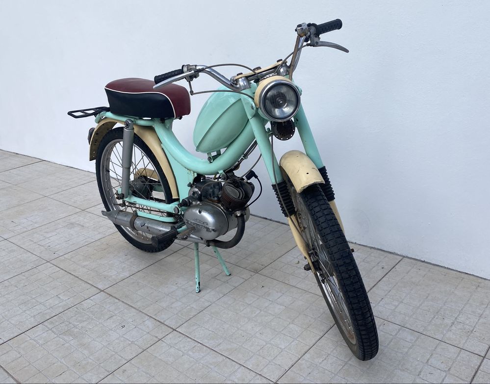 Motociclo ciclomotor Sachs Saxonette 1968