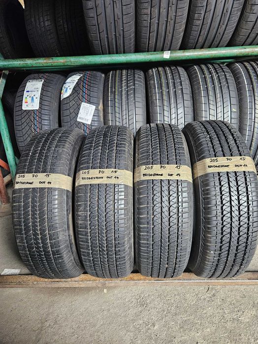 2szt Opona Bridgestone Dueler HT 205/70R15 z 2014r używana letnia