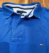 Koszulka z dlugim rękawem polo, męska. XL, firmy Tommy Hilfiger