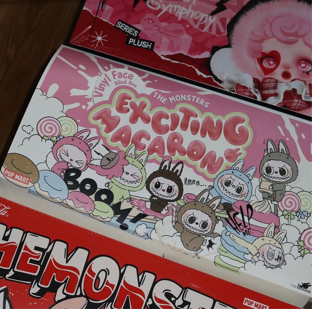Labubu Exciting Macaron (Have a seat)