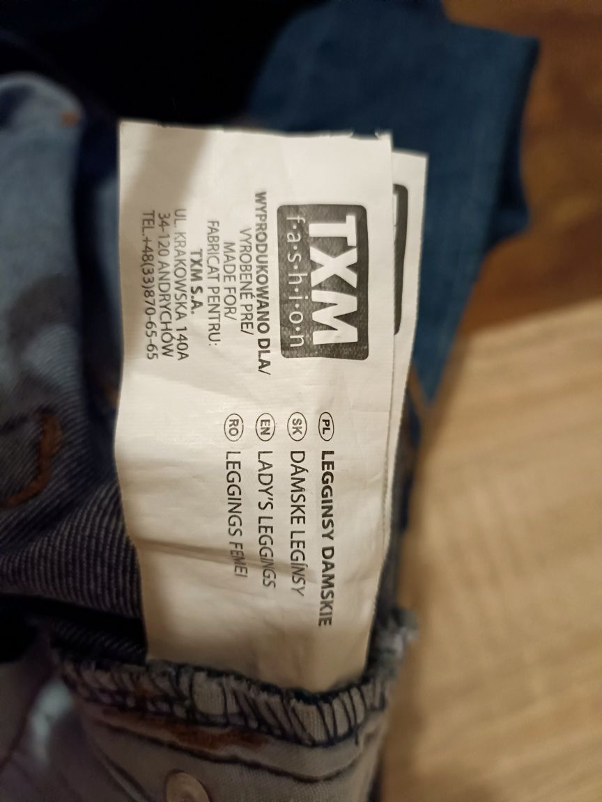 Nowe spodnie jeans rurki damskie TXM