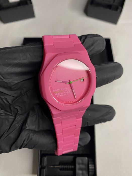 Годинник рожевий | жіночій | дизайнерський