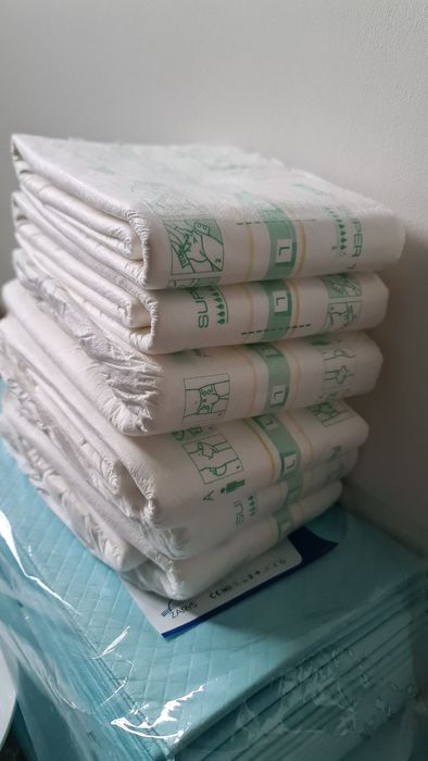 Pampersy Seni, rozmiar L, bardzo chłonne, 6 szt