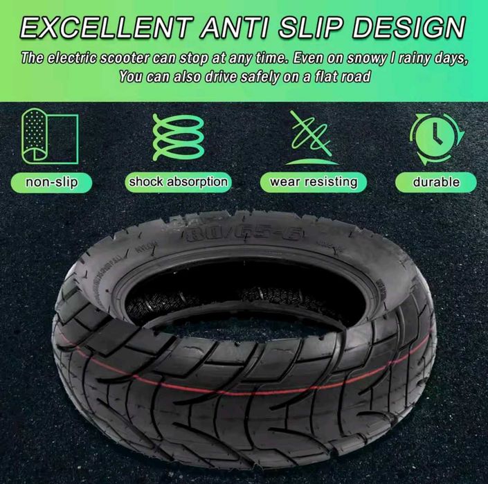 Opona 80/65-6 multi road,1szt.cicha,Kugoo,Motus,Ultron,Techlife,VSett