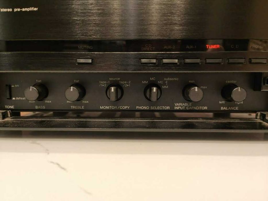 DENON PRA-1100 ! Znakomity przedwzmacniacz VINTAGE