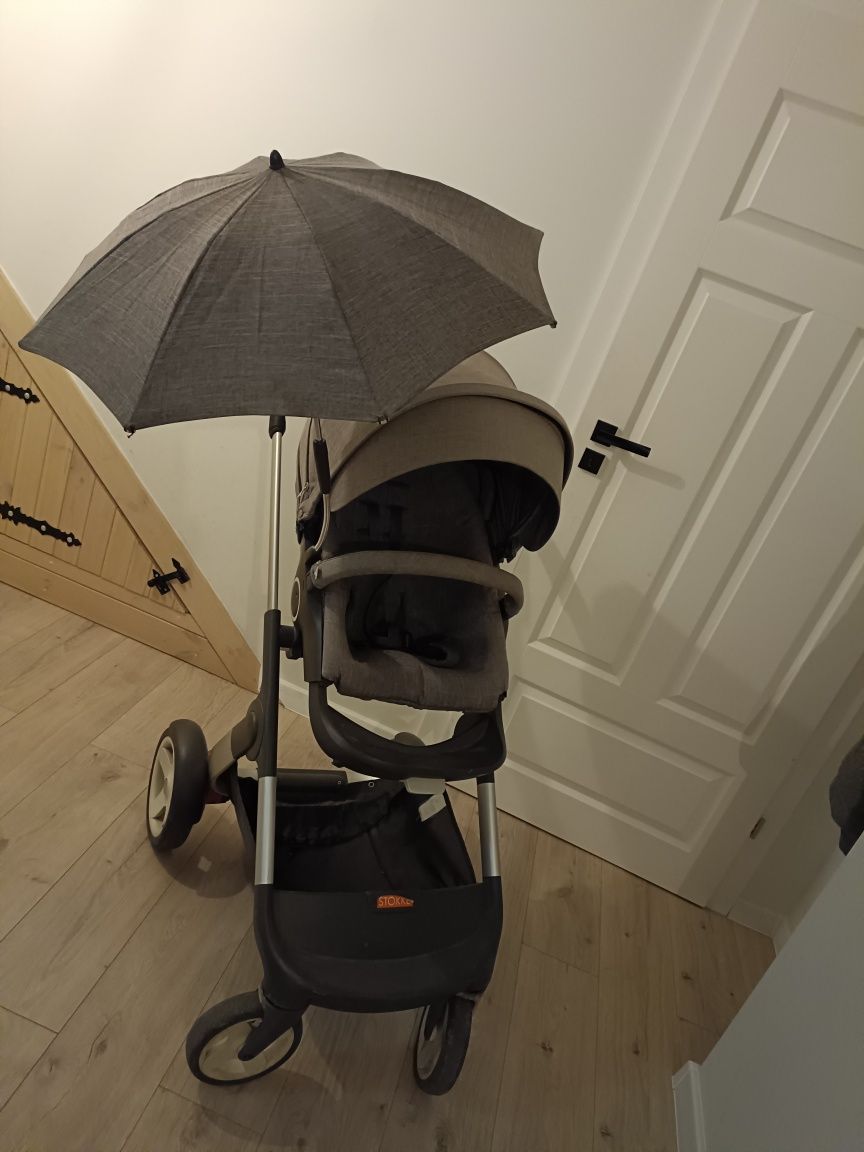 Wózek spacerówka stokke Scoot  z akcesoriami