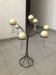 Castical alto em Ferro com 7 velas redondas