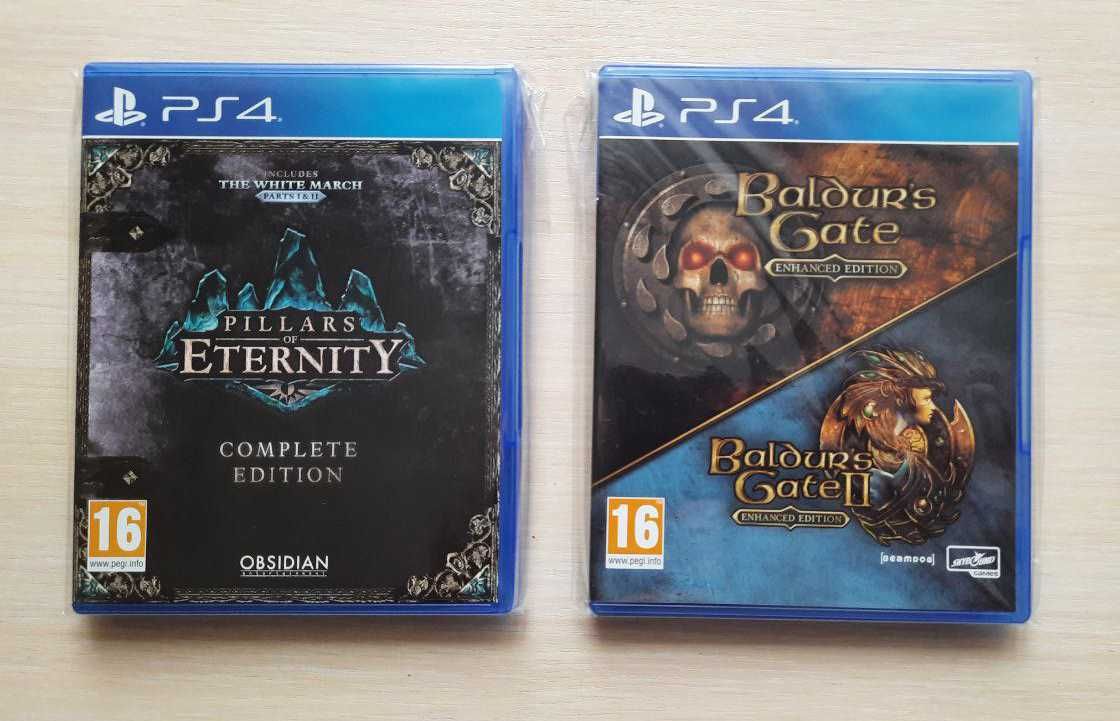 Диск Baldur's Gate Enhanced Edition Pack для PS4/PS5