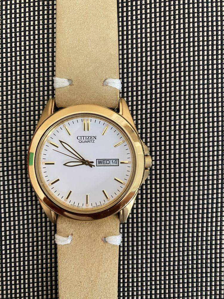 Zegarek męski Citizen elegance gold