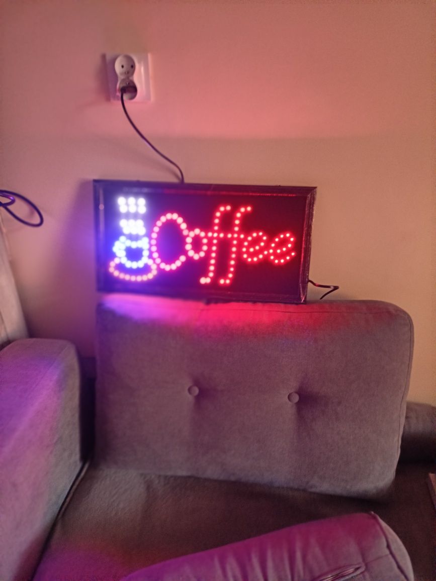 Reklama LED Panel Coffe.itp różne modele.