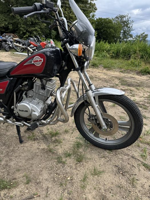 Daelim VC 125 Advance lekko uskzodozny choper cruiser