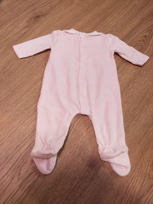 2 x pajacyk Mayoral ciepły welurowy elegancki 60 cm