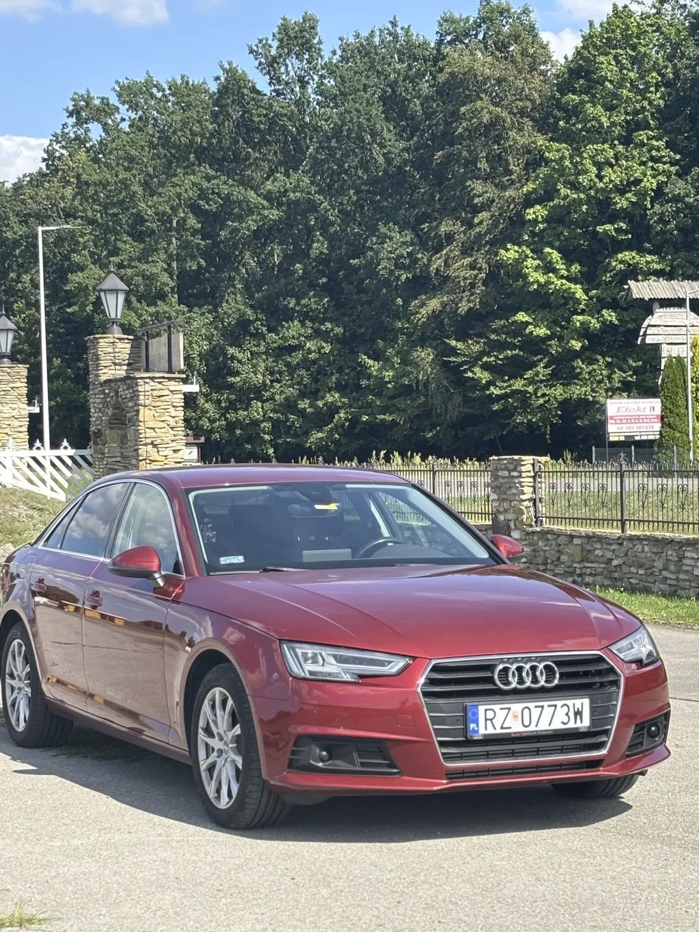Audi A4 Audi A4 B9, 2019r. Gwarancja Audi Select i pakiet serwisowy