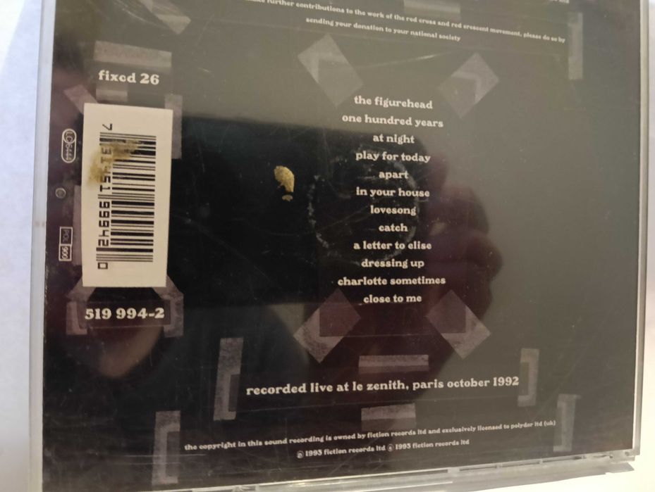 cd The Cure - "Paris"