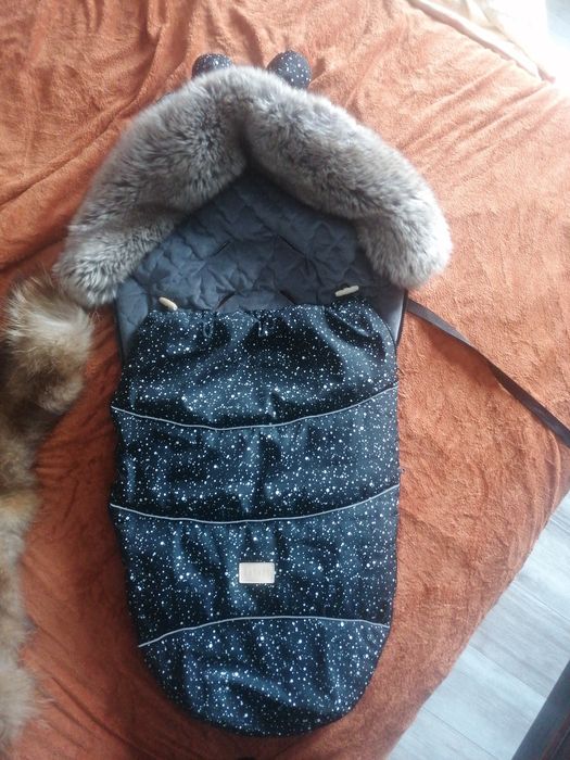 Śpiworek zimowy do wózka