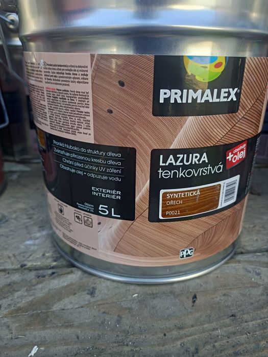 Lazura PRIMALEX z olejem 13 kolorów puszki 5 litrów !!!
