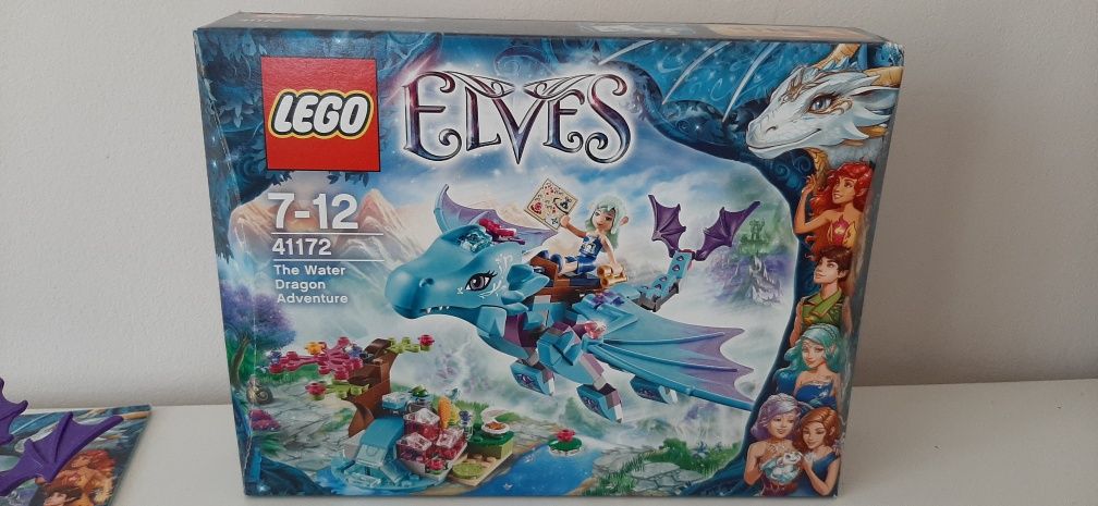 Lego Elves 41172 przygoda Smoka Wody